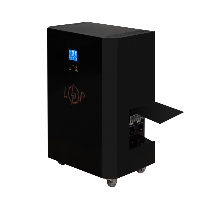 Комплект резервного живлення LOGICPOWER Autonomic Basic FW 2500W + АКБ 5900Wh, чорний мат 