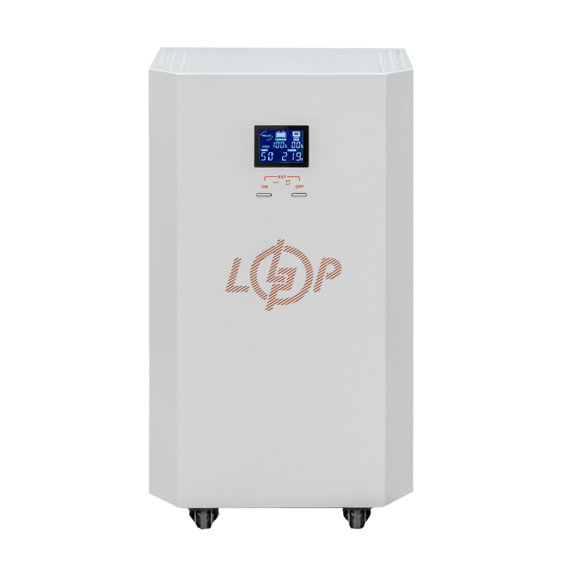 Комплект резервного живлення LOGICPOWER Autonomic Basic FW 1000W + АКБ 3000Wh, білий глянець 