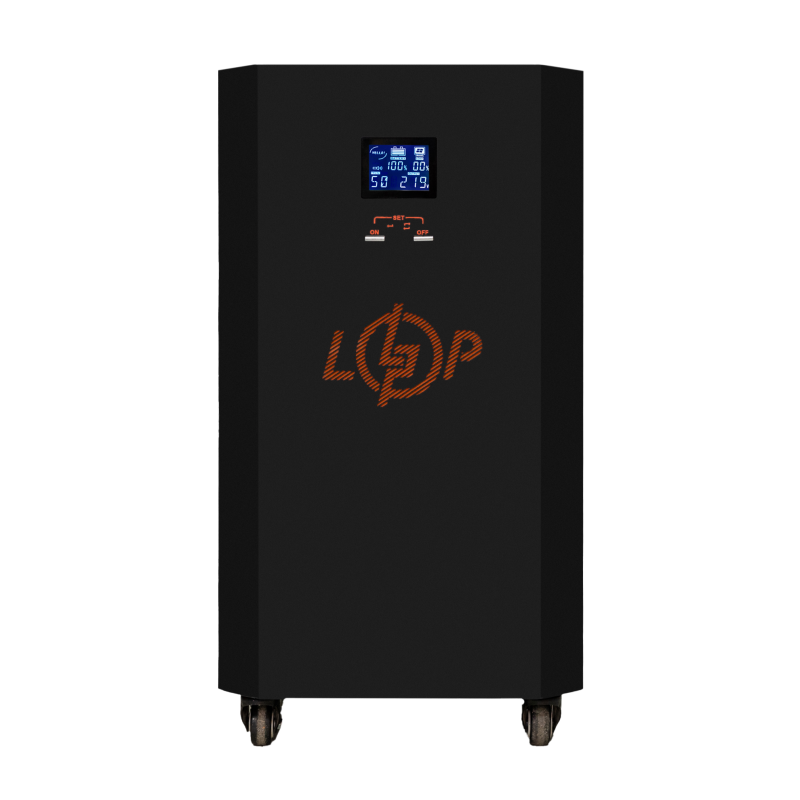 Комплект резервного живлення LOGICPOWER Autonomic Basic FW 1000W + АКБ 3600Wh, чорний мат 