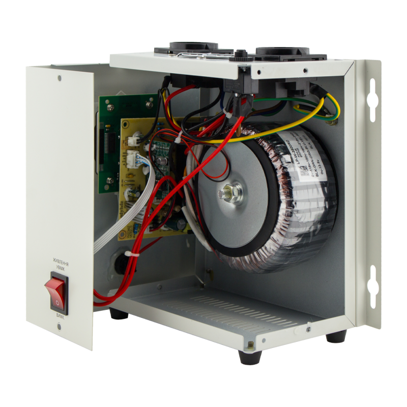 Стабілізатор напруги LP-W-3500RD (2100Вт / 7 ступ)
