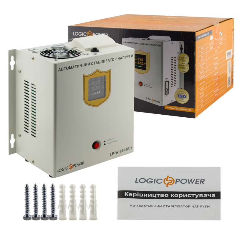 Стабілізатор напруги LP-W-8500RD (5100Вт / 7 ступ)