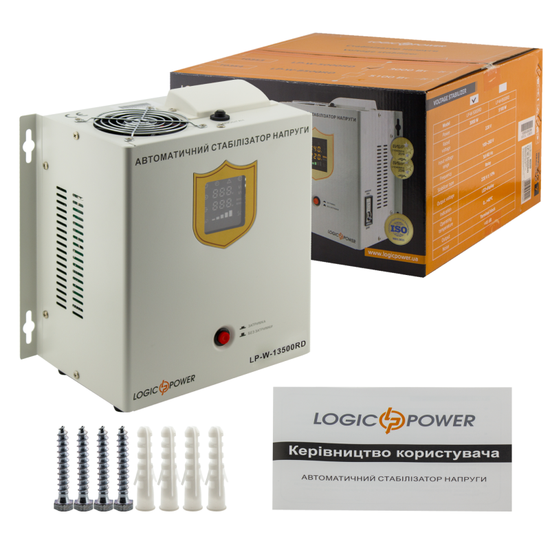 Стабілізатор напруги LP-W-13500RD (8100Вт / 7 ступ)