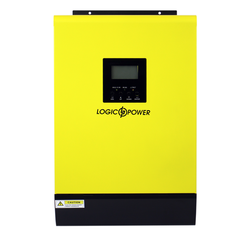 Гібридний сонячний інвертор 5кВА LogicPower LPW-HMG-5485 (5000Вт, 48В, 80A, 120-450V,MPPT)   