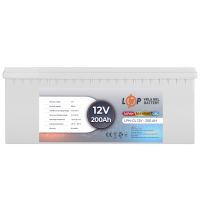 Акумулятор гелевий 200 Ah (ампер-годин) LogicPower LPN-GL 12V