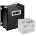 Комплект резервного живлення для котла LogicPower ИБП W500 + гелевая батарея 520W