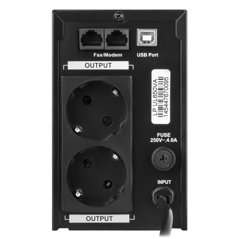 Лінійно-інтерактивне ДБЖ LP UL650VA (390Вт)