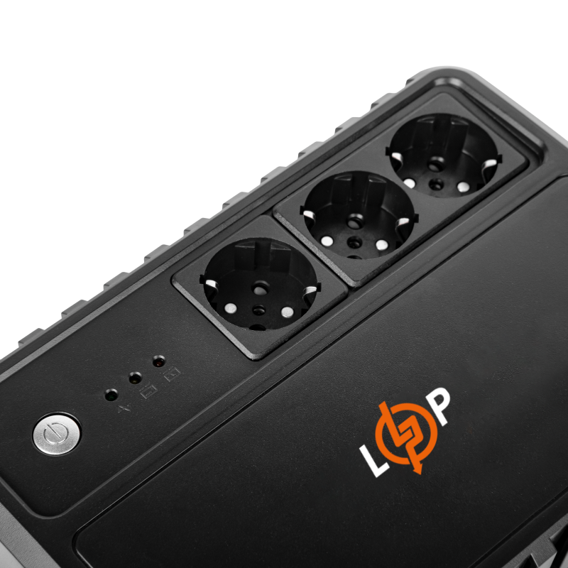 Лінійно-інтерактивне ДБЖ LP-800VA-3PS (480Вт)
