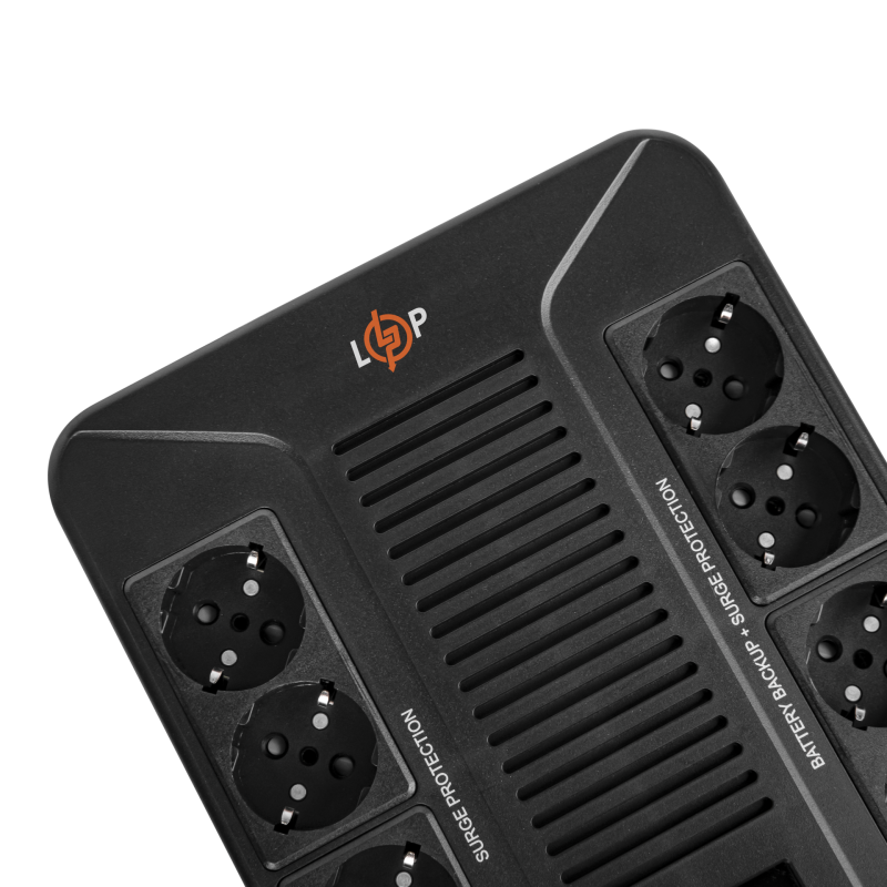 Лінійно-інтерактивне ДБЖ LP-1000VA-8PS (600Вт)