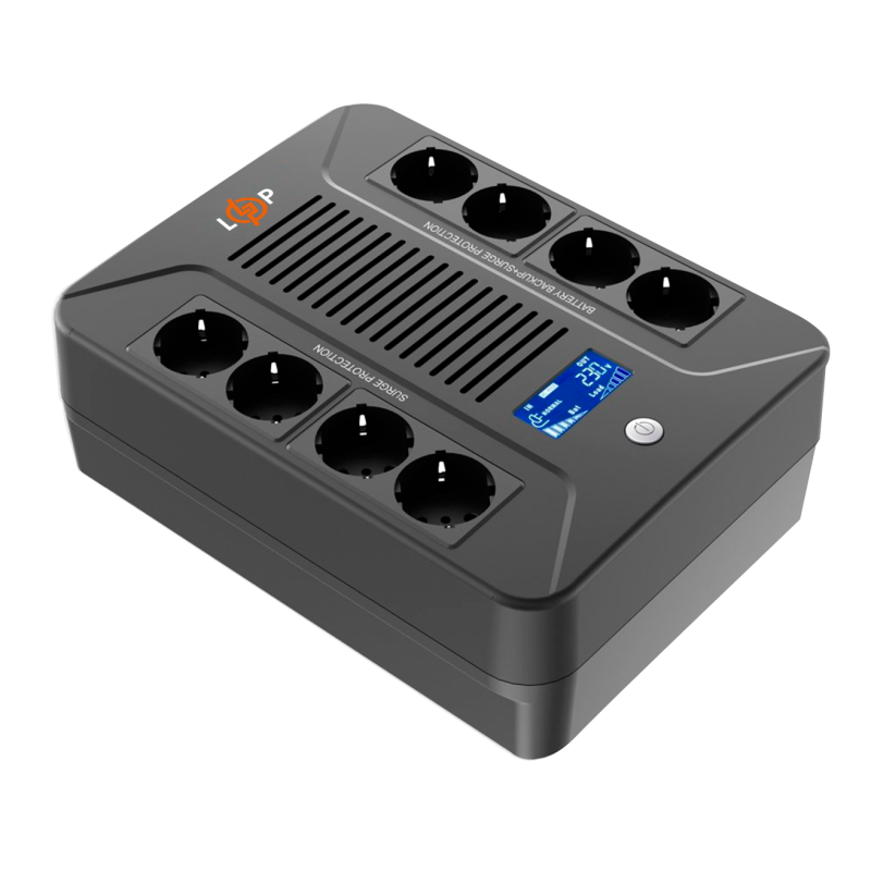 Линейно-интерактивное ИБП LP-650VA-8PS (360Вт)