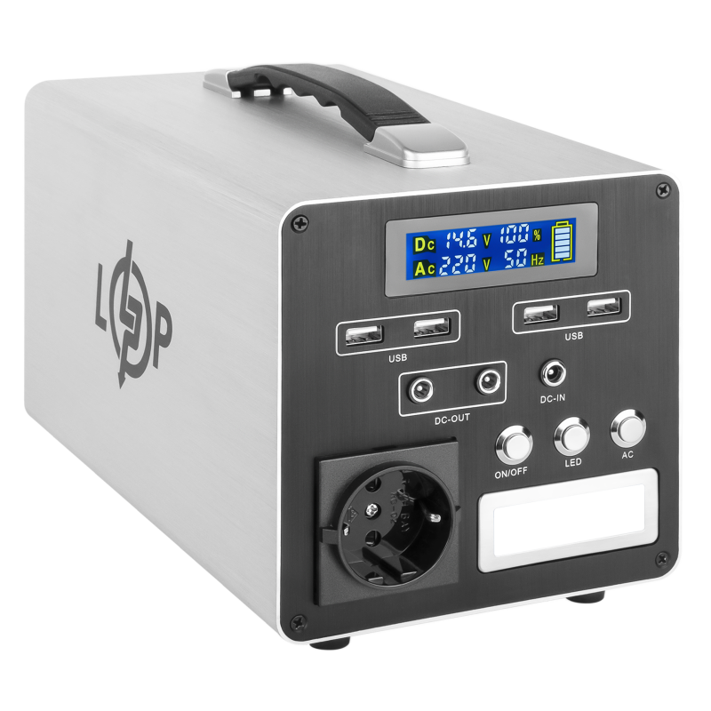 Багатофункціональна портативна зарядна станція LP CHARGER MPPT 300 (300W, 280Wh)