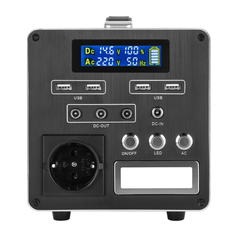 Многофункциональная портативная зарядная станция LP CHARGER MPPT 500 (500W, 512Wh)