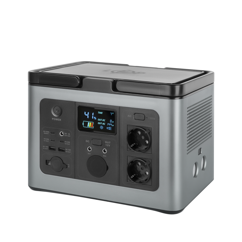 Багатофункціональна портативна зарядна станція LP CHARGER MPPT 700 Pro (700W, 614Wh)