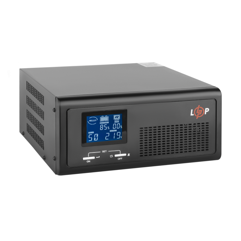 ИБП с правильной синусоидой LogicPower LPE-B-PSW-1000VA-600Вт-12V -1-30A