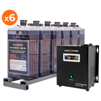 Комплект резервного живлення для підприємств ИБП W1000 + OPzS батарея 3860W