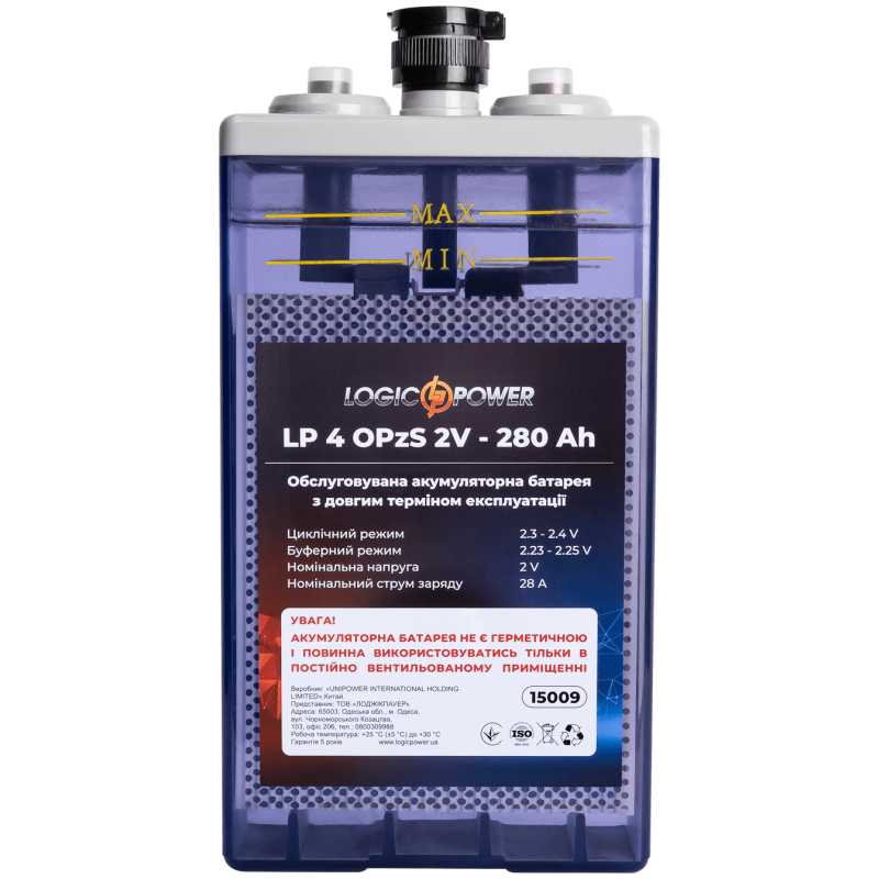 Комплект резервного питания для предприятий ИБП W2500 + OPzS батарея 7728W