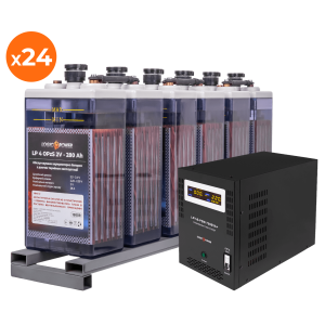 Комплект резервного питания для предприятий ИБП B7000 + OPzS батарея 15456W