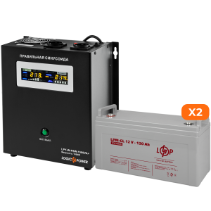 Комплект резервного питания ИБП W1500 + гелевая батарея 3300W