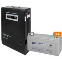 Комплект резервного живлення ДБЖ W3000 + мультигелевая батарея 6600W