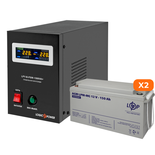 Комплект резервного питания ИБП B1500 + мультигелевая батарея 4140W