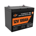 Аккумулятор LiFePO4 100 Ah (ампер-часов) LogicPower 12V