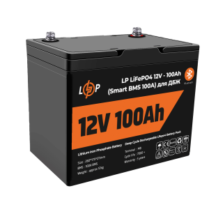 Аккумулятор LiFePO4 100 Ah (ампер-часов) LogicPower 12V