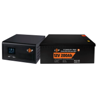 Комплект резервного живлення LogicPower UPS 1000VA + АКБ LiFePO4 2560W