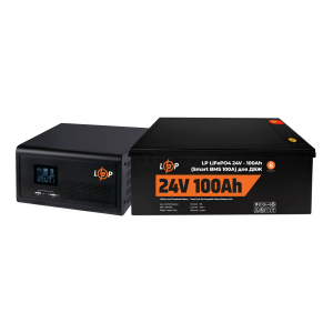 Комплект резервного живлення LogicPower ДБЖ + літієва (LiFePO4) батарея UPS 2300VA + АКБ LiFePO4 5120W