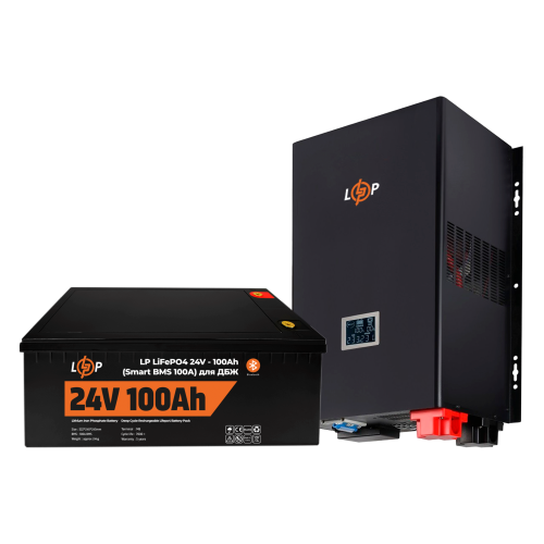 Комплект резервного питания LogicPower ИБП + литиевая (LiFePO4) батарея UPS 3600VA + АКБ LiFePO4 2560W