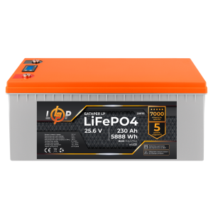 Аккумулятор LiFePO4 230 Ah (ампер-часов) LogicPower 24V(20976)