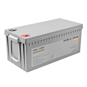 Аккумулятор мультигелевый 200 Ah (ампер-часов) LogicPower AGM LP-MG Silver 12V