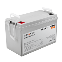 Акумулятор гелевий 120 Ah LogicPower LP-GL Silver 12V 