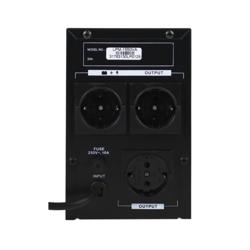 Лінійно-інтерактивне ДБЖ LPM-1550VA (1085Вт)