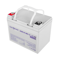 Акумулятор мультигелевий 33 Ah (ампер-годин) LogicPower AGM LP-MG Silver 12V