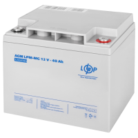 Акумулятор мультигелевий 40 Ah (ампер-годин) LogicPower AGM LPM-MG 12V