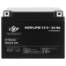 Акумулятор свинцево-кислотний 26 Ah (ампер-годин) LogicPower AGM LPM 12V