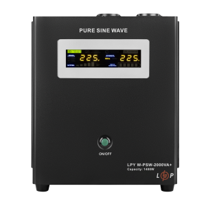 ИБП с правильной синусоидой LogicPower LPY-W-PSW-2000VA-1400Вт-24V -10A/20A