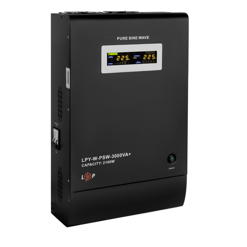 ДБЖ з правильною синусоїдою LogicPower LPY-W-PSW-3000VA-2100Вт-48V 