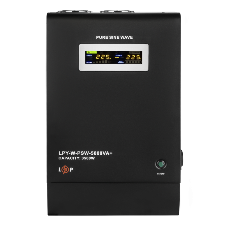 ИБП с правильной синусоидой LogicPower LPY-W-PSW-48V-5000VA-3500Вт-10A/20A
