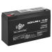 Аккумулятор свинцево-кислотний  12 Ah (ампер-годин) LogicPower  AGM LPM 6V
