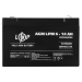 Аккумулятор свинцово-кислотный 14 Ah (ампер-час) LogicPower AGM LPM 6V