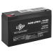 Аккумулятор свинцово-кислотный 14 Ah (ампер-час) LogicPower AGM LPM 6V