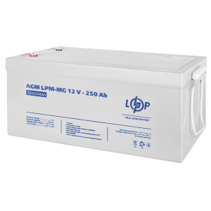 Аккумулятор мультигелевый 250 Ah (ампер-часов) LogicPower AGM LPM-MG 12V
