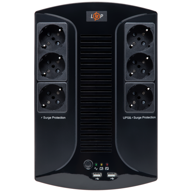 Лінійно-інтерактивне ДБЖ LP 850VA-6PS (595Вт)