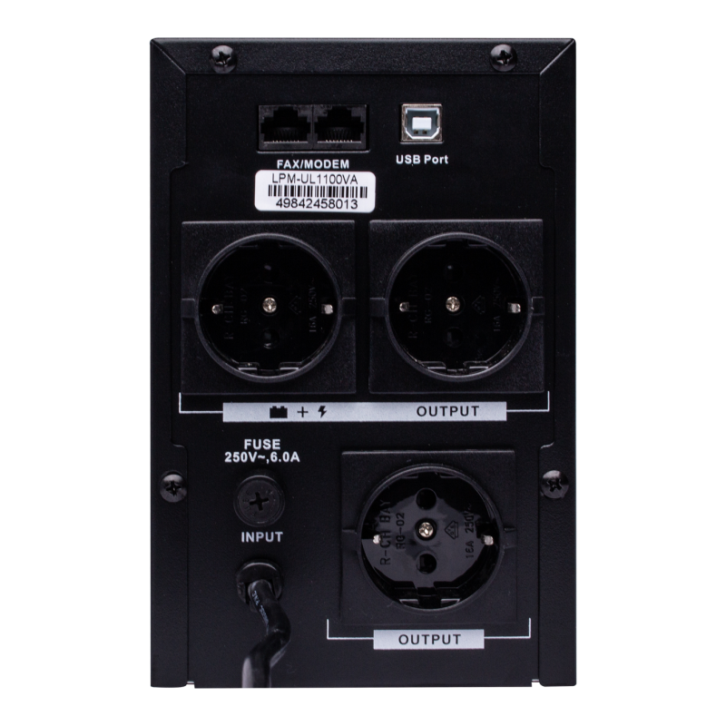 Линейно-интерактивное ИБП LPM-UL1100VA (770Вт)