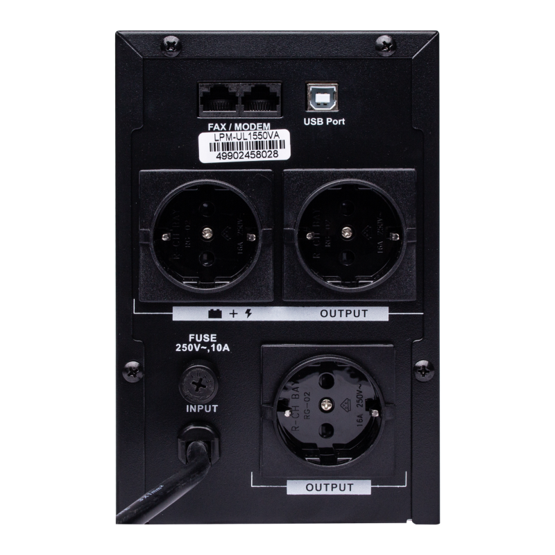Линейно-интерактивное ИБП LPM-UL1550VA (1085Вт)