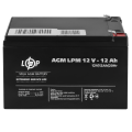 Акумулятор  свинцево-кислотний 12 Ah (ампер-годин) LogicPower AGM LPM 12V