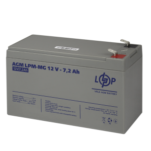 Аккумулятор мультигелевый 7.2 Ah (ампер-часов) LogicPower LPM-MG 12V