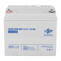 Акумулятор мультигелевий 33 Ah (ампер-годин) LogicPower AGM LPM-MG 12V