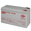 Аккумулятор гелевый 7.2 Ah (ампер часов) LogicPower LPM-GL 12V