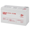 Акумулятор гелевий 7.5 Ah (ампер-годин) LogicPower LPM-GL 12V